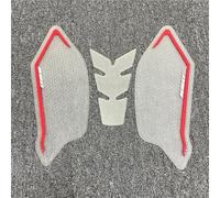Motocicleta Pegatina Motocicleta Adhesivo Tanque De Combustible Para CBR650R Para CB650 R 2019-2025 Calcomanía Protectora Lateral Almohadilla Tracción Protector De Depósito(Color 2)