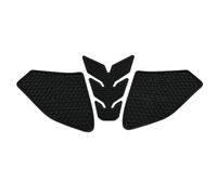 Motocicleta Pegatina Pegatina Depósito De Combustible Motocicleta Para YAMAHA MT09 MT-09 SP MT 09 2021 2022 2023 Protector Lateral Antideslizante Goma Protector De Depósito(negro 2)