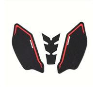 Motocicleta Pegatina Pegatina Lateral Depósito De Combustible Para CBR650R Para CB650 Para CB 650 R 2019-2025 Goma Almohadilla Calcomanía Protectora Protector De Depósito(Negro)