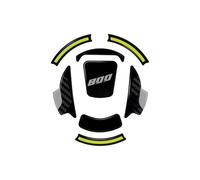 Motocicleta Pegatina Tanque Combustible Kit De Pegatinas para CF Moto 800MT MT 800 2023 2024, Protector Depósito Motocicleta, Pegatina Protectora