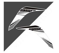 Motocicleta Pegatina Tanque Combustible Pegatinas Calcomanías Almohadilla De Depósito Puños Protector Carenado Motocicleta Kit Aceite Combustible Rodilla para para MULTISTRADA 950 S 950S