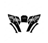 Motocicleta Pegatina Tanque Combustible Pegatinas Laterales para Motocicleta para 450MT 450 MT 2024, Protector De Calcomanías para Tanque Combustible, Almohadilla Tracción, Juegos Decoración