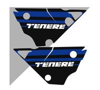 Motocicleta Pegatina Tanque Combustible Pegatinas Tanque Combustible para Motocicleta para para Tenere T700 XTZ 700 T7, Juego Pegatinas, Protector Equipaje para Maletero 2019 2020 2021(A Set)