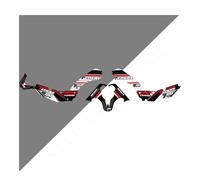 Motocicleta Pegatina Tanque Combustible Pegatinas Tanque Combustible para Motocicleta para para Tenere T700 XTZ 700 T7, Juego Pegatinas, Protector Equipaje para Maletero 2019 2020 2021(F)