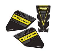 Motocicleta Pegatina Tanque Combustible Pegatinas Tipo Depósito 650 XT, Fundas Protectoras Equipaje Maletero para V Strom para VSTROM DL 650XT para Kit Aceite Combustible Adventure(Apricot)