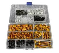 Motocicleta Pernos Kit Compatible Con CBR919RR Para CBR929RR Para CBR954RR Combinación Tornillos Autorroscantes Kit Combinación Pernos De Motocicleta Kit De Montaje De Tornillos De Carenado