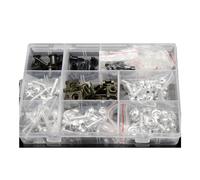Motocicleta Pernos Kit Kit Tornillos Carenado Chasis Completo Para Motocicleta Clip De Sujeción Velocidad Para Hyosung Para GT250R 2006 2007 2008 2009 2010(Silver)