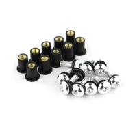 Motocicleta Pernos Kit Kits Pernos Deflectores De Parabrisas Compatibile Con Suzuki Para GSXR250 Para GSXR300 Para GSXR125 GSX-R1000 Para HAYABUSA GSX1300R Para GSXR600 Para GSXR750(Silver)