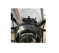 Motocicleta Personalizado Super Horquilla Tubo Montaje Parabrisas Medidor Visor Humo para para Sportster Iron 883 XL883 XL Parabrisas Deflector(Transparent)