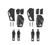 Motocicleta Pie Pedal Para 2018-2023 Para Softail Fat Boy Para Sport Para Glide Para FLSB Para Street Bob Phantom Estriberas Negras Reposapiés Delanteros Traseros Pedal(Rear Foot Peg A)