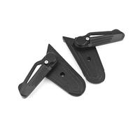 Motocicleta Pie Pedal Para Vespa Para Sprint Para Primavera 50 125 150 Estribo Trasero Negro Para Pasajero Pedales Fundición A Presión Avanzados Accesorios