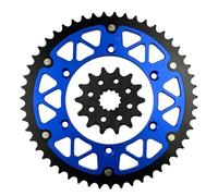 Motocicleta Piñón para Yamaha WR450F, YZ450F, YZ250, YZ400F, WR400F, WR426F Kit De Piñones Delantero Y Trasero para Motocicleta 520, Piñón 45T-52T(51T-14T)