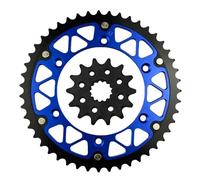 Motocicleta Piñón para Yamaha WR450F, YZ450F, YZ250, YZ400F, WR400F, WR426F Kit De Piñones Delantero Y Trasero para Motocicleta 520, Piñón 45T-52T(47T-14T)