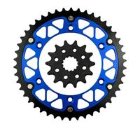 Motocicleta Piñón para Yamaha WR450F, YZ450F, YZ250, YZ400F, WR400F, WR426F Kit De Piñones Delantero Y Trasero para Motocicleta 520, Piñón 45T-52T(46T-14T)