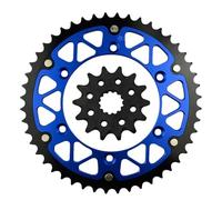 Motocicleta Piñón para Yamaha WR450F, YZ450F, YZ250, YZ400F, WR400F, WR426F Kit De Piñones Delantero Y Trasero para Motocicleta 520, Piñón 45T-52T(48T-14T)