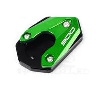 Motocicleta Placa de Soporte Pata de Cabra Para KAWASAKI Z900 Z650 2023, Soporte Lateral Para Pie, Almohadilla De Extensión, Accesorios De Soporte Extensor De Pata De Cabra Motocicleta ( Color : 1 , T