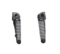 Motocicleta poggiapiedi Reposapiés Delanteros Y Traseros para Z750, Z800, Z1000, ER6F, ER6N, ZX-6R, ZX-9R, ZX-10R, ZX-12R, ZZR1200, GTR1400, ZZR1400(Matte Black 1 Sets)