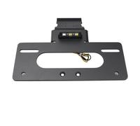 Motocicleta Porta matriculas de ángulo Ajustable Kit De Eliminación De Guardabarros Trasero para Motocicleta para Dax 125 2022 2023 2024 2025 Dax125, Soporte para Matrícula.(Without Reflector)