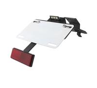Motocicleta Porta matriculas de ángulo Ajustable Kit De Eliminación De Guardabarros Trasero para Motocicleta para Dax 125 2022 2023 2024 2025 Dax125, Soporte para Matrícula.(with Reflector)