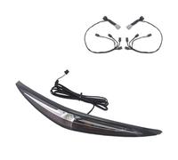 Motocicleta Portaequipaje Alerón Trasero ABS para Motocicleta Goldwing 1800 GL1800 2018 2019 2020 Luz De Freno Trasera LED Roja Intermitentes.(E)