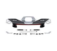 Motocicleta Portaequipaje Lámpara Luz Freno LED para Portaequipajes Trasero De Motocicleta para GL1800 2021 2022 2023(Cromo)