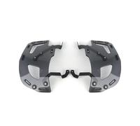 Motocicleta Portaequipaje para K1600 para Grand para América K1600GA para Bagger 2017+ Maletero Lateral Trasero para Motocicleta Adicional Estante Tour Pack(Smoke Gray)