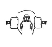 Motocicleta Portaequipaje Portaequipajes Acero Inoxidable para Motocicleta para VOGE DS650X 650 DSX 650X, Baúl Trasero, Alforja, Soporte para Bolsa Lateral(Black One Set)