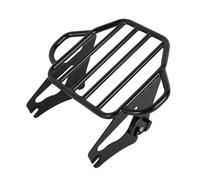 Motocicleta Portaequipaje Portaequipajes Desmontable para Motocicleta para Touring para Calle para Carretera para Glide 2009-2024 con Montaje En Paquete Doble(Gloss Black)