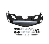 Motocicleta Portaequipaje Portaequipajes Trasero para Motocicleta para Goldwing 1800 GL1800 2018-2020 2019 con Luz De Freno LED(Clear len-Black)