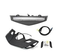 Motocicleta Portaequipaje Portaequipajes Trasero para Motocicleta para Goldwing GL 1800 para GL1800 B DCT Automático GL1800BD 1800DA 2021-2024 con Luz LED(Black and White Set)