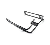 Motocicleta Portaequipaje Riel Protector Alforja Trasera Soporte para Rieles Alforja para Touring para Street para Road para Electra para Glide para Ultra para King (2014-2022)(Negro)