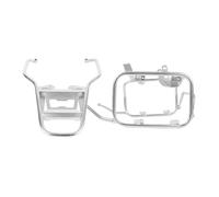Motocicleta Portaequipaje Soporte para Alforjas Motocicleta para Suzuki para V-Strom 800DE 800SE 2023 2024 800DE/SE Portaequipajes Equipaje Lateral Marco Maletero(Silver One Set)
