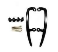 Motocicleta Portaequipajes para Kawasaki Z 650 Z650 para Ninja650 2017-2022 Kit Barra Agarre para Riel Asiento Trasero Pasajero Motocicleta(Negro)
