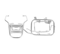 Motocicleta Portaequipajes para Suzuki para V-Strom 800DE DL 800 DE 2023-ON 800 SE Alforjas Motocicleta Portaequipaje Top Case Soporte(Silver One Set)
