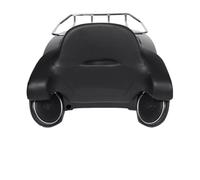 Motocicleta Portaequipajes para Tour para Pak para Touring para Electra para Glide 2014-2024 Baúl De Motocicleta Respaldo Portaequipajes Luz Altavoces(Without Light)