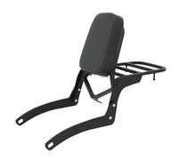 Motocicleta Portaequipajes para Virago 125 250 XV125 XV250 1989-2019, Portaequipajes Sissy Bar Respaldo Motocicleta(Negro)