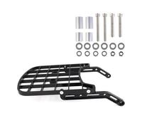 Motocicleta Portaequipajes Trasero para Suzuki para DRZ400 S SM para DRZ400SM para DRZ400E Soporte para Portaequipajes Soporte para Estante Respaldo(Negro)