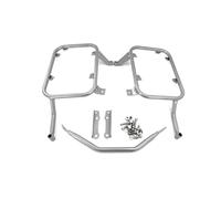 Motocicleta Portaequipajes Trasero para XL750 para TRANSALP 750 2023-2024 Kit Soporte para Portaequipajes Caja Lateral Bolsa Soporte Maletero Soporte para Alforjas(Plata)