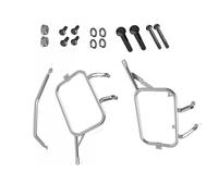 Motocicleta Portaequipajes Trasero para ZONTES ZT703 ZT703F, Portaequipajes, Marcos Caja Trasera, Portaequipajes para Motocicleta ZT 703 703F, Soporte para Alforjas(Plata)