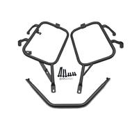 Motocicleta Portaequipajes Trasero Soporte para Alforjas Motocicleta para ZONTES ZT703 ZT703F 2024-ZT 703 F, Soporte para Maletas Laterales, Soporte para Baúl Superior(Negro)