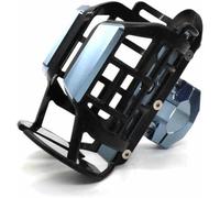 Motocicleta Portavasos para Piaggio NRG Power 2006 2007 2008 2009 2010 2011, 360° Ajustable Porta Botellas Portabebidas para Moto,E-Titanium
