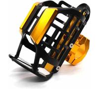 Motocicleta Portavasos para Piaggio NRG Power 2006 2007 2008 2009 2010 2011, Ajustable Porta Botellas Portabebidas para Moto,D-Yellow