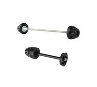 Motocicleta Protector Choque Compatible Con R1250GS Para Adventure 2019-2023 Tapa Eje Horquilla Rueda Delantera Trasera Motocicleta Protector Contra Choques Deslizador Eje Para Cubo