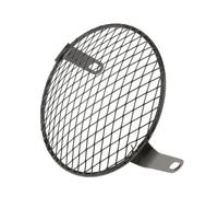 Motocicleta Protector Cubierta Faro Rejilla Faro 6,5 Pulgadas, Cubierta Cabeza Montaje Lateral Motocicleta, Carenado, Malla, Protector