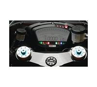 Motocicleta Protector de Pantalla Para 848 1098 1198 JMCRider Dos Piezas En Un Paquete Clear Cluster Scratch Protection TPU Film Protector De Pantalla