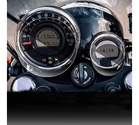 Motocicleta Protector de Pantalla Para Royal Enfield Meteor 350 Meteor350 2021-Película De Instrumento Protección Salpicadero Pantalla Grupo Arañazos Motocicleta(1 juego)
