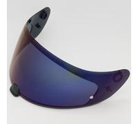 Motocicleta Protector Facial de Repuesto for Casco de Motocicleta HJC C70 IS-17 FG-17 FG-ST, Visera antirayaduras, Lentes de Colores, Color Gris D(A Tea Colorful Blue)