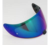 Motocicleta Protector Facial de Repuesto for Casco de Motocicleta HJC C70 IS-17 FG-17 FG-ST, Visera antirayaduras, Lentes de Colores, Color Gris D(G Tea Green)