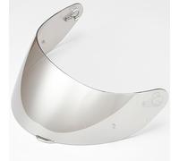 Motocicleta Protector Facial for Casco de Motocicleta AGV K1/K1S/K3SV/K5S, Accesorio de Repuesto, Visera antiarañazos, Lentes de Colores for Casco de Motocicleta, Color Rojo té.(B Aurora Silver)