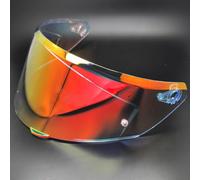 Motocicleta Protector Facial for Casco de Motocicleta AGV K3, Accesorios de Repuesto, Visera antiarañazos, Lentes de Colores for Casco de Motocicleta, Color Rojo té(I Aurora Red)